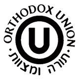 Orthodox Union certified kosher symbol. Orthodox Union certified kosher symbol.