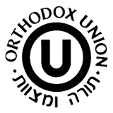 Orthodox Union certified kosher symbol. Orthodox Union certified kosher symbol.