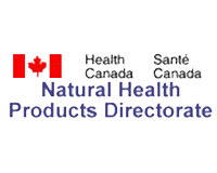 Logo of Health Canada Natural Health Products Directorate. Logo of Health Canada Natural Health Products Directorate.