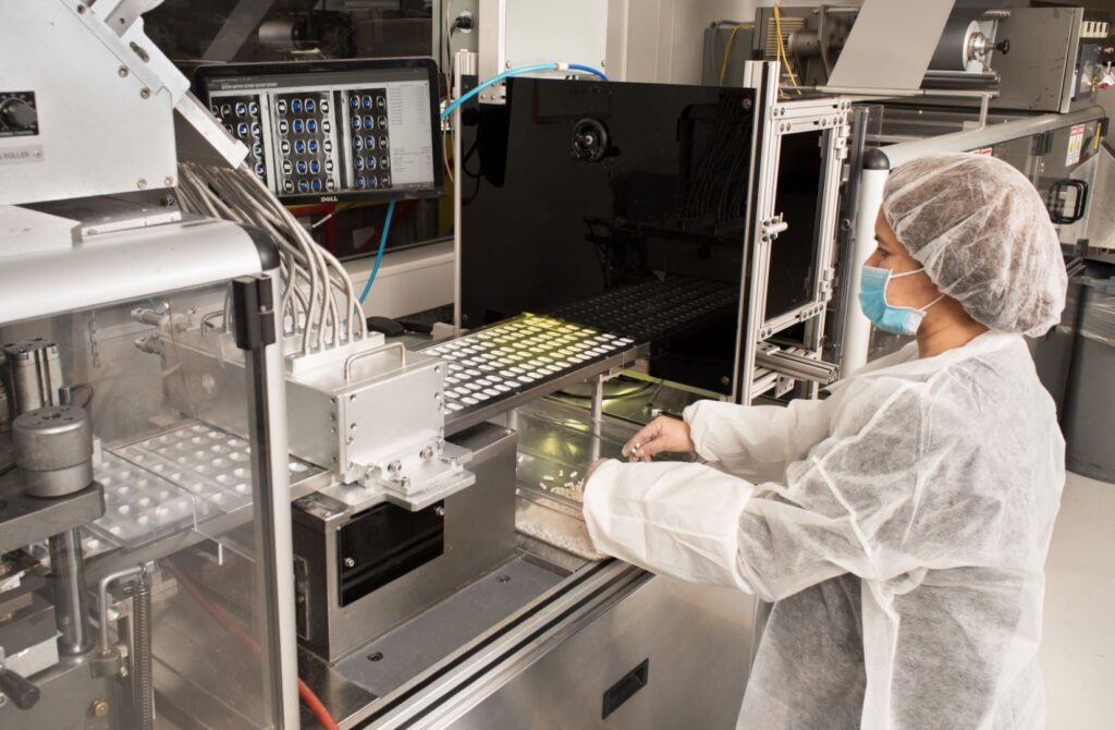dietary supplements being monitored and sorted